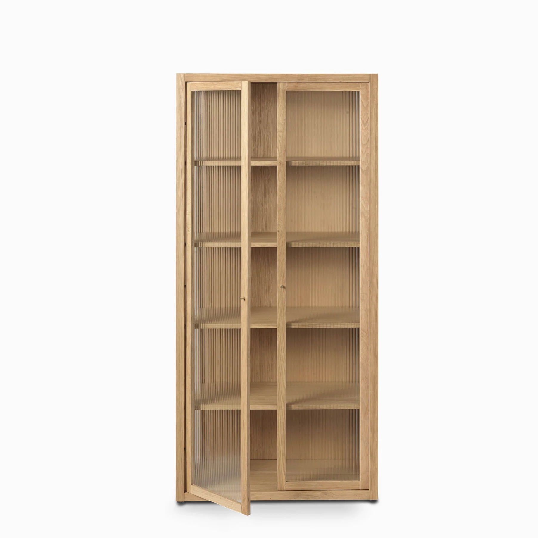 Ferm Living Reed Vitrine - Oak - Image 6