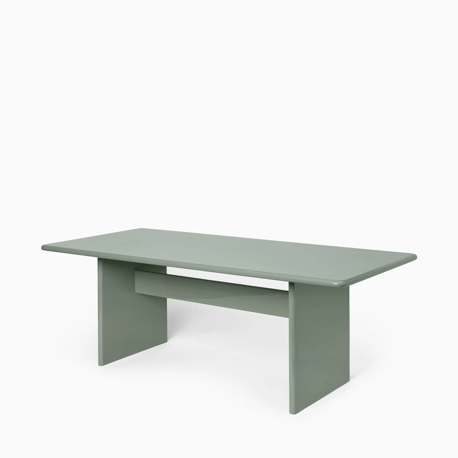 Ferm Living Rink Dining Table - Tea Green - Image 6