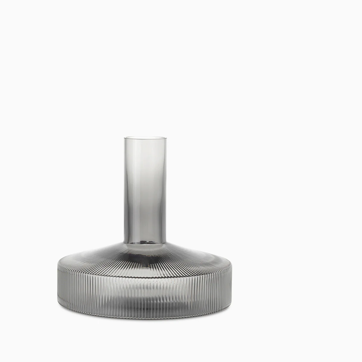 Ferm Living Ripple Wine Carafe - Smoked