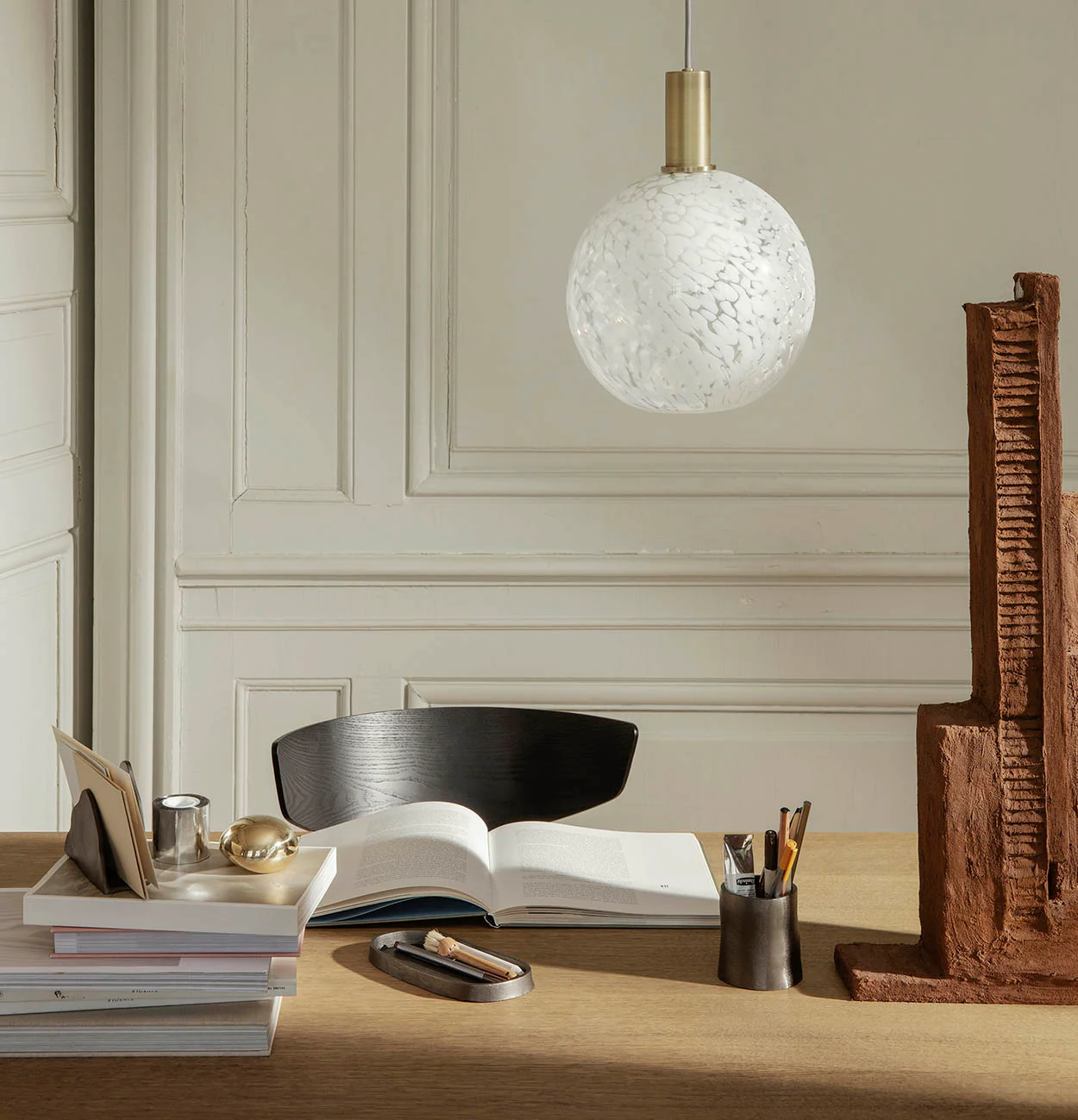 Ferm Living Sculptural Object - Brass - Image 2