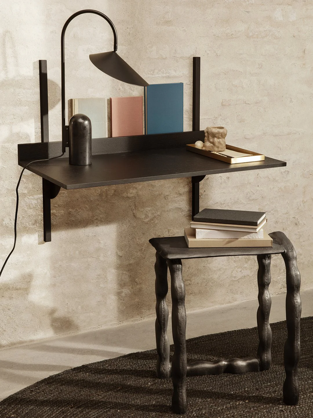 Ferm Living Sector Desk - Black Ash - Image 3