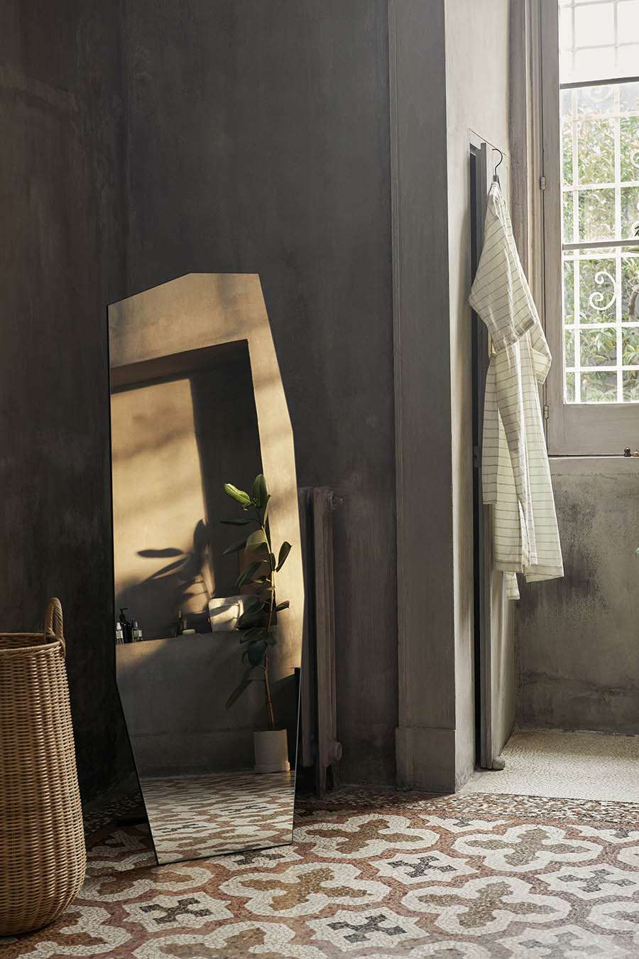 Ferm Living Shard Free Standing Mirror - Full Size - Image 2