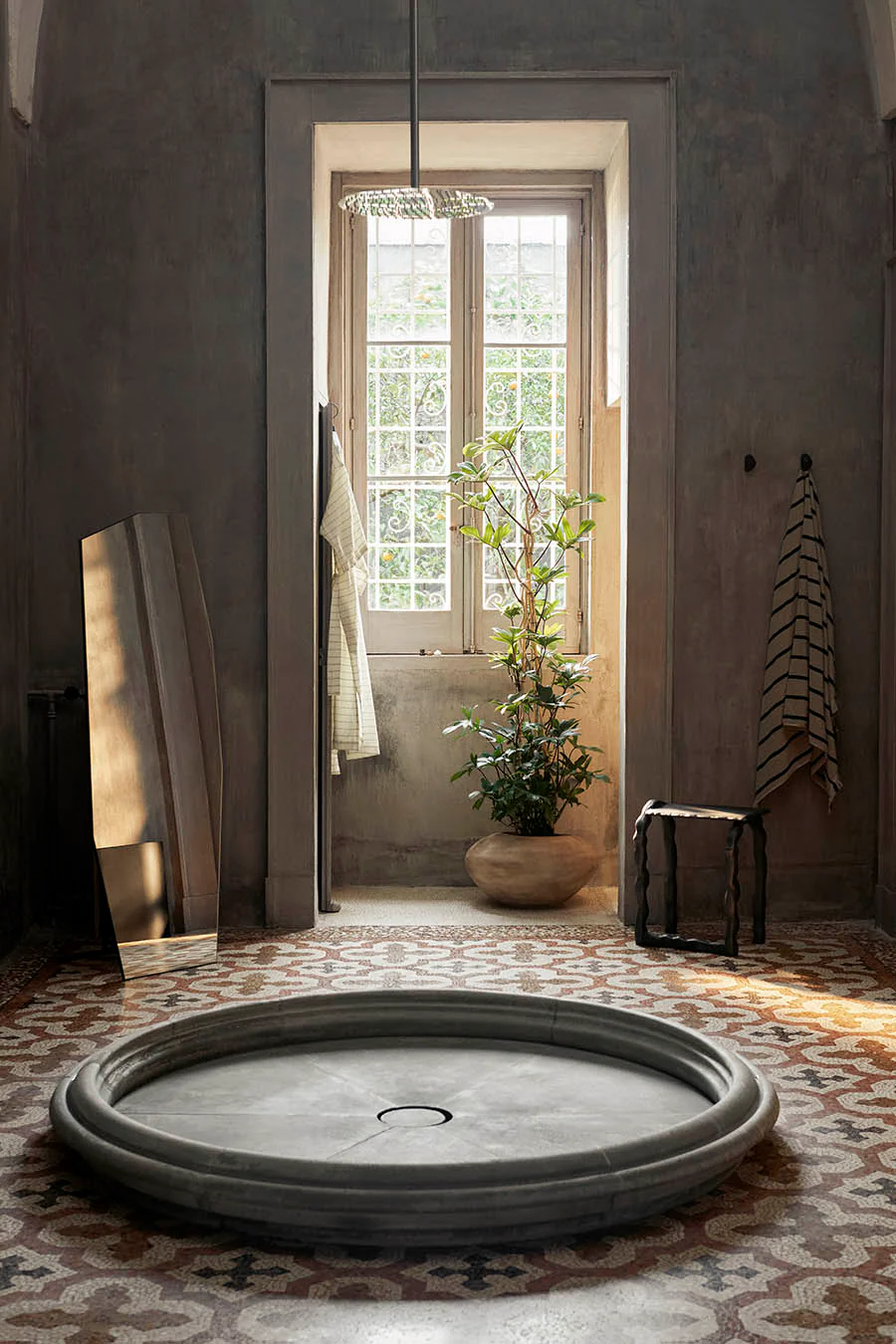 Ferm Living Shard Free Standing Mirror - Full Size - Image 3