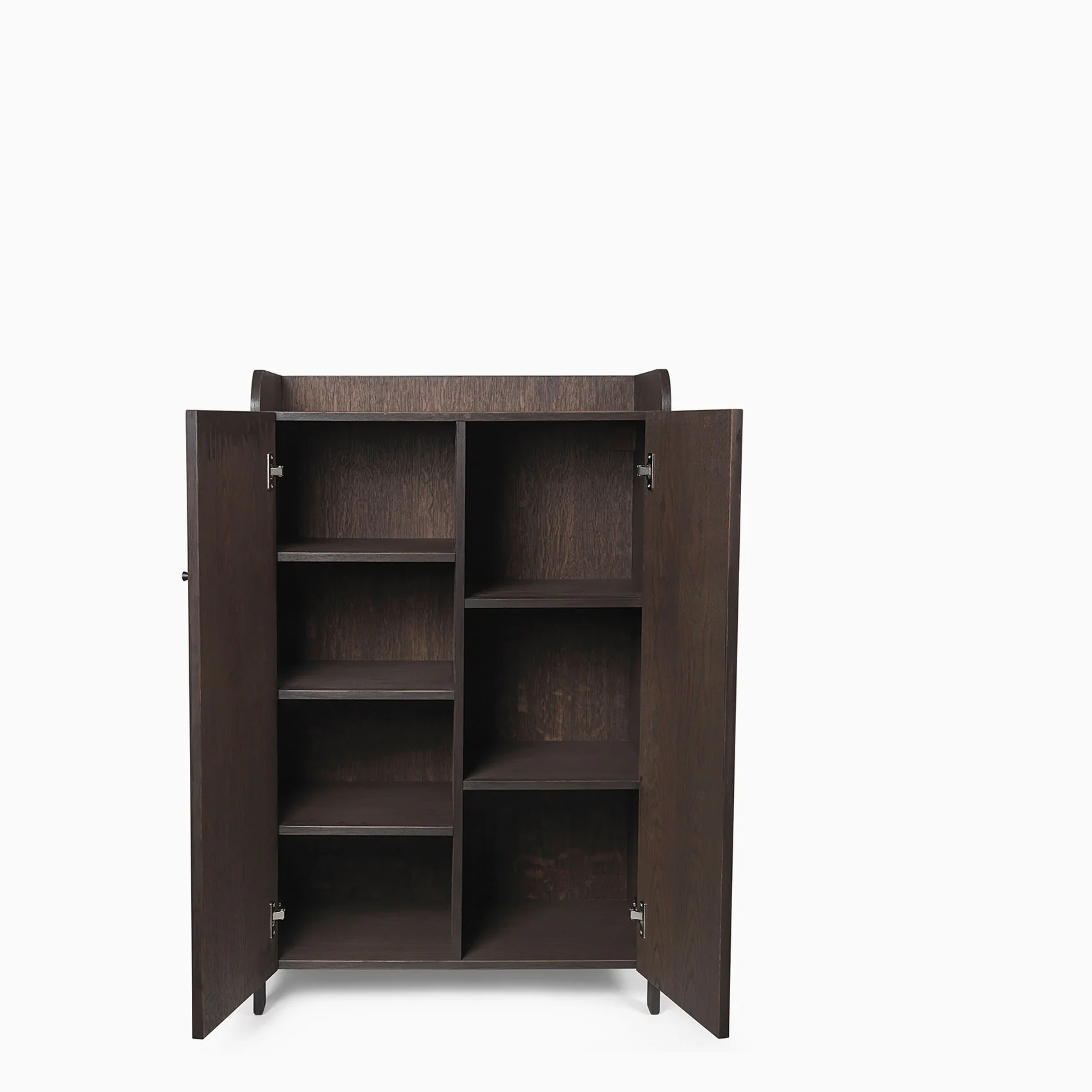 Ferm Living Sill Cupboard Low - Dark Stained Oak - Image 4