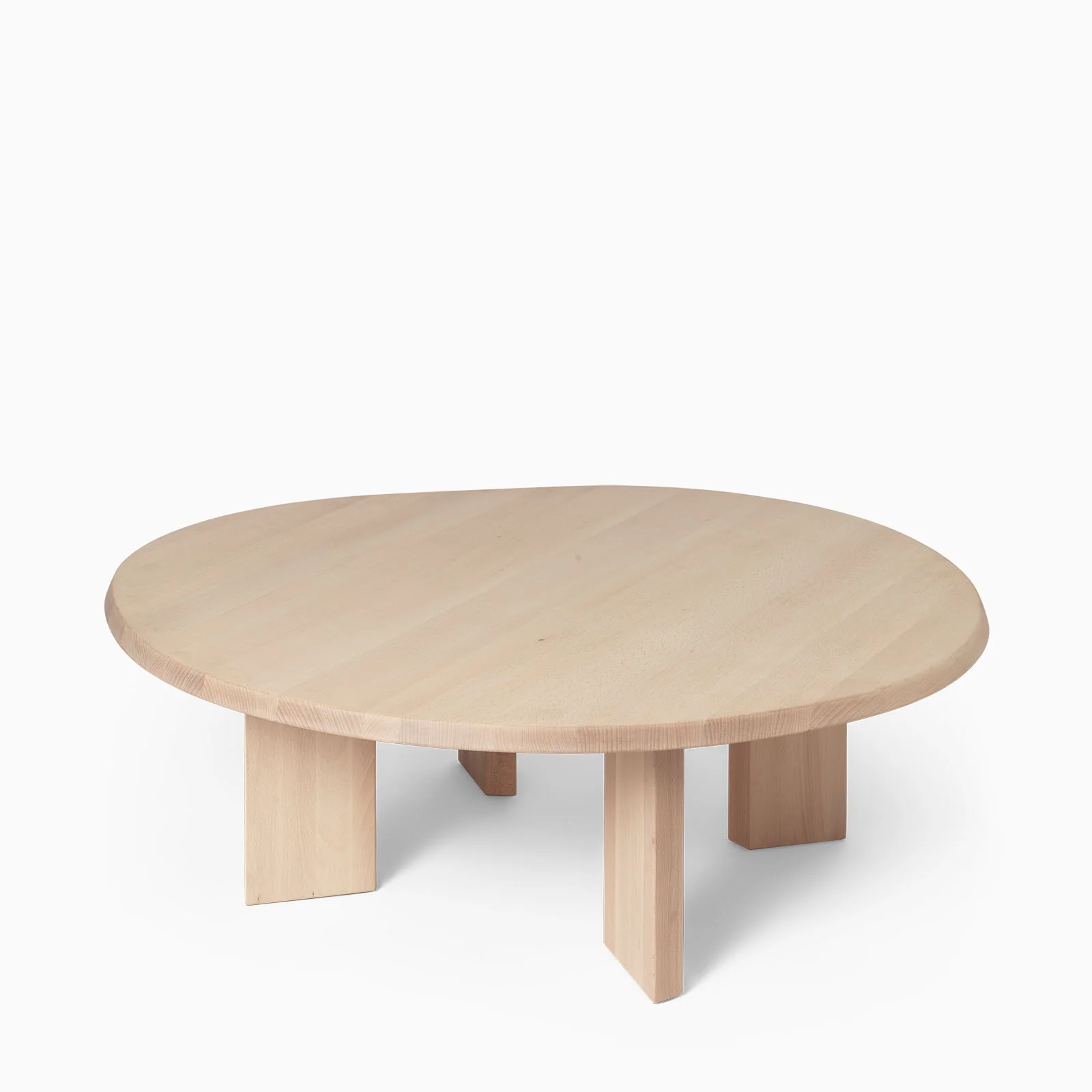 Ferm Living Tarn Coffee Table - White Oiled Beech