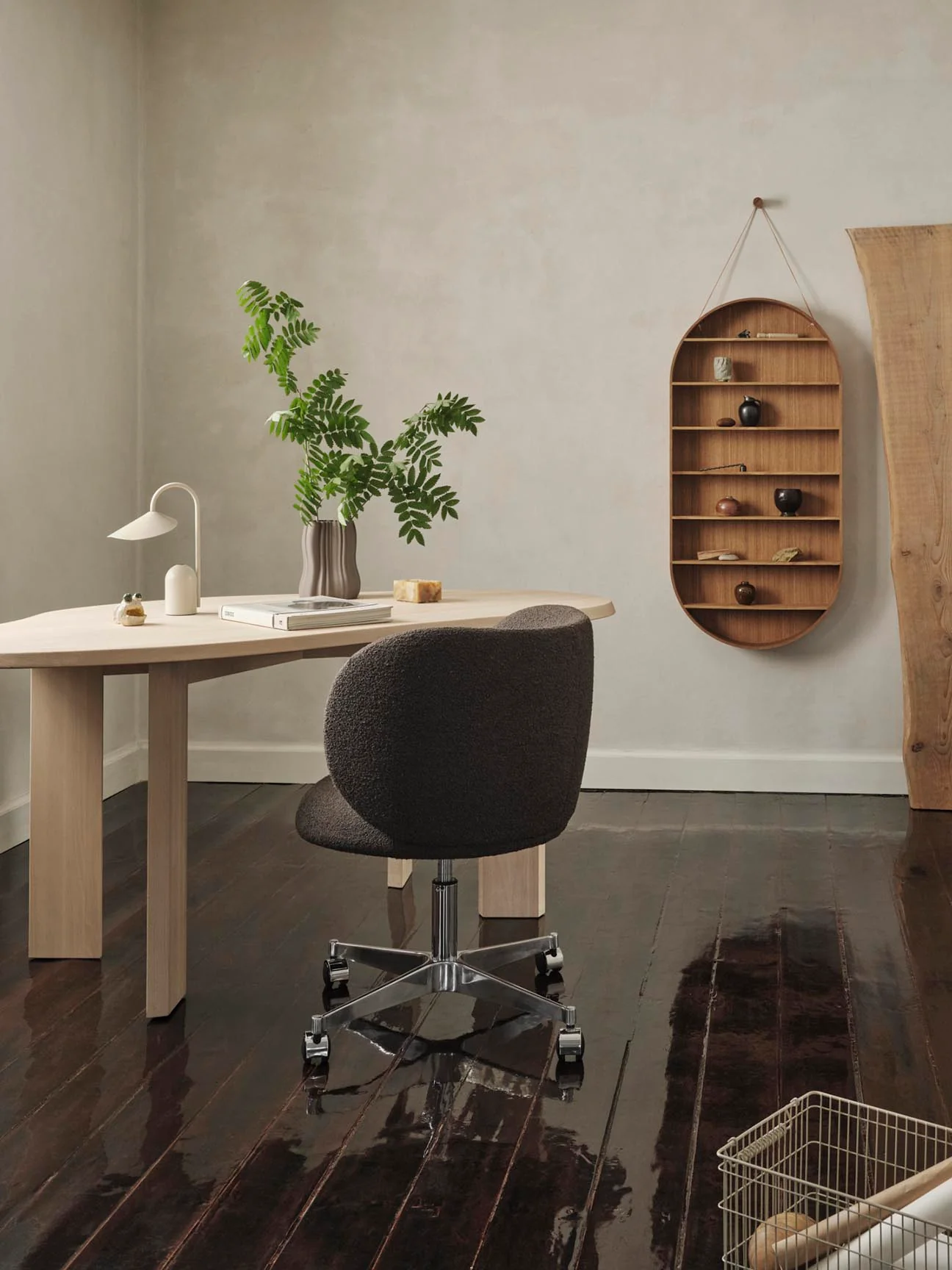 Ferm Living Tarn Desk - White Oiled Beech - Image 2