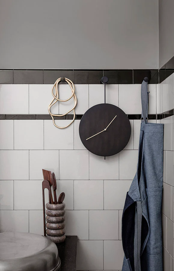 Ferm Living Trace Wall Clock - Image 3