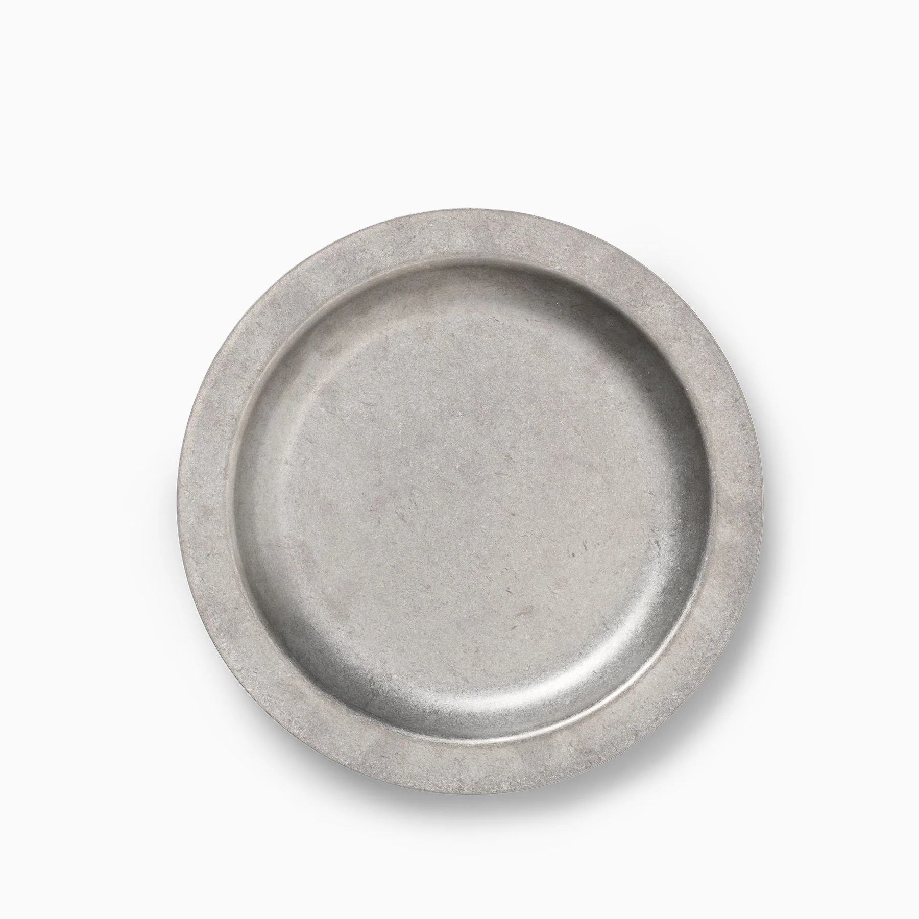 Ferm Living Tumbled Plate - Stainless Steel - Image 4