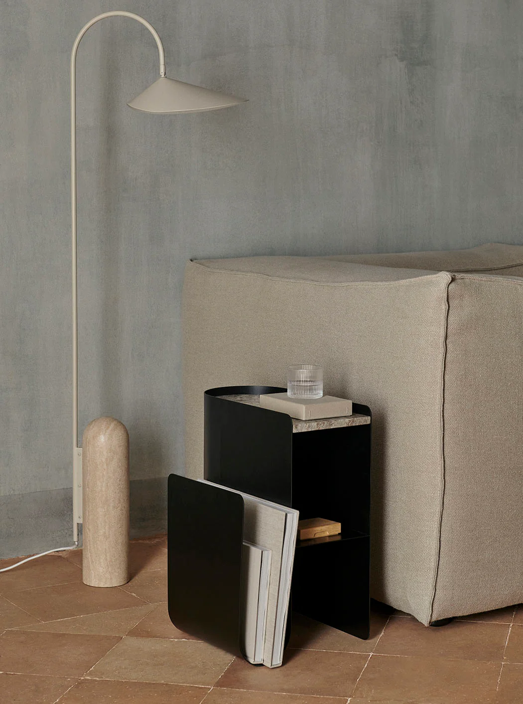 Ferm Living Vault Side Table - Black - Image 2