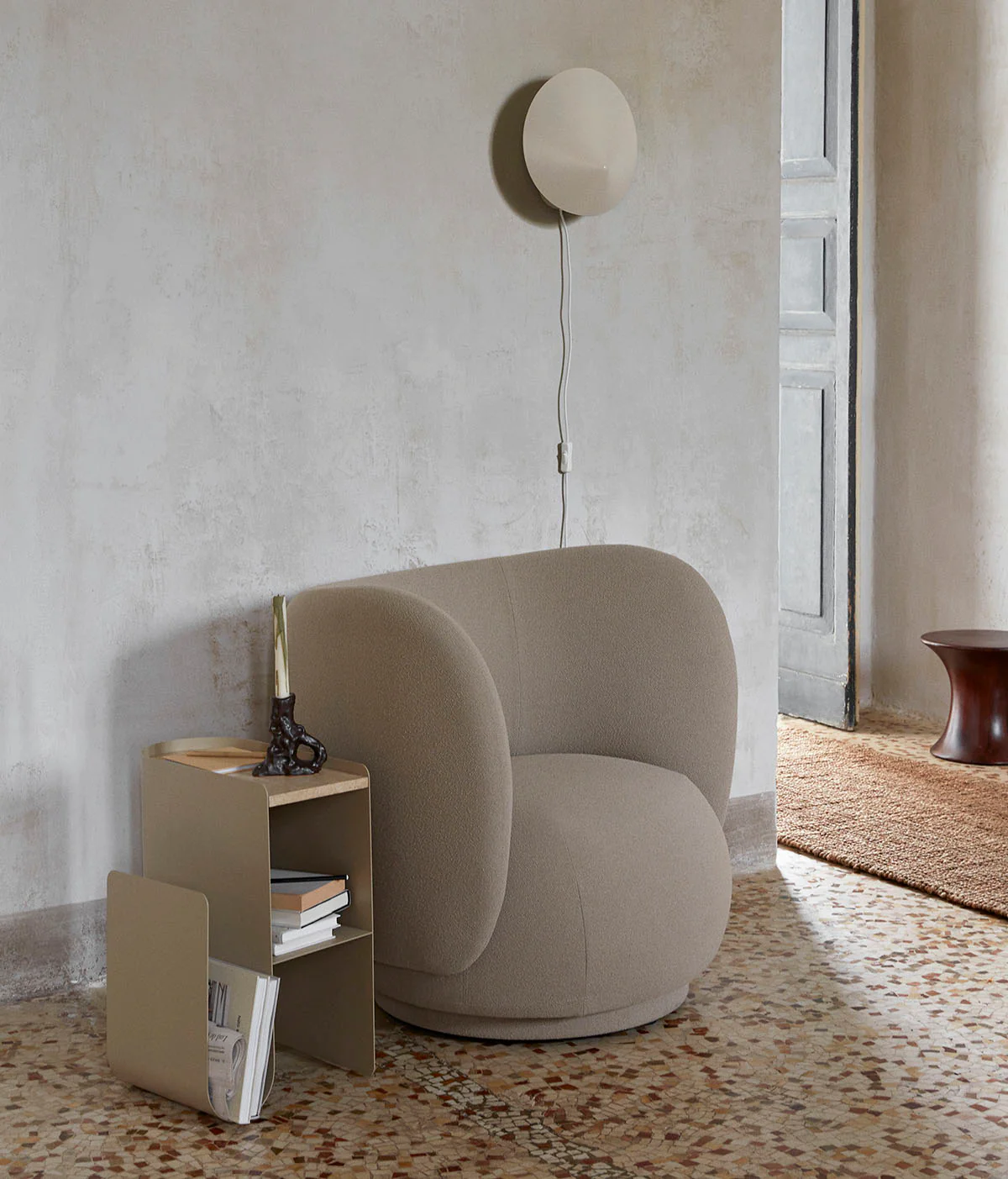 Ferm Living Vault Side Table - Cashmere - Image 2