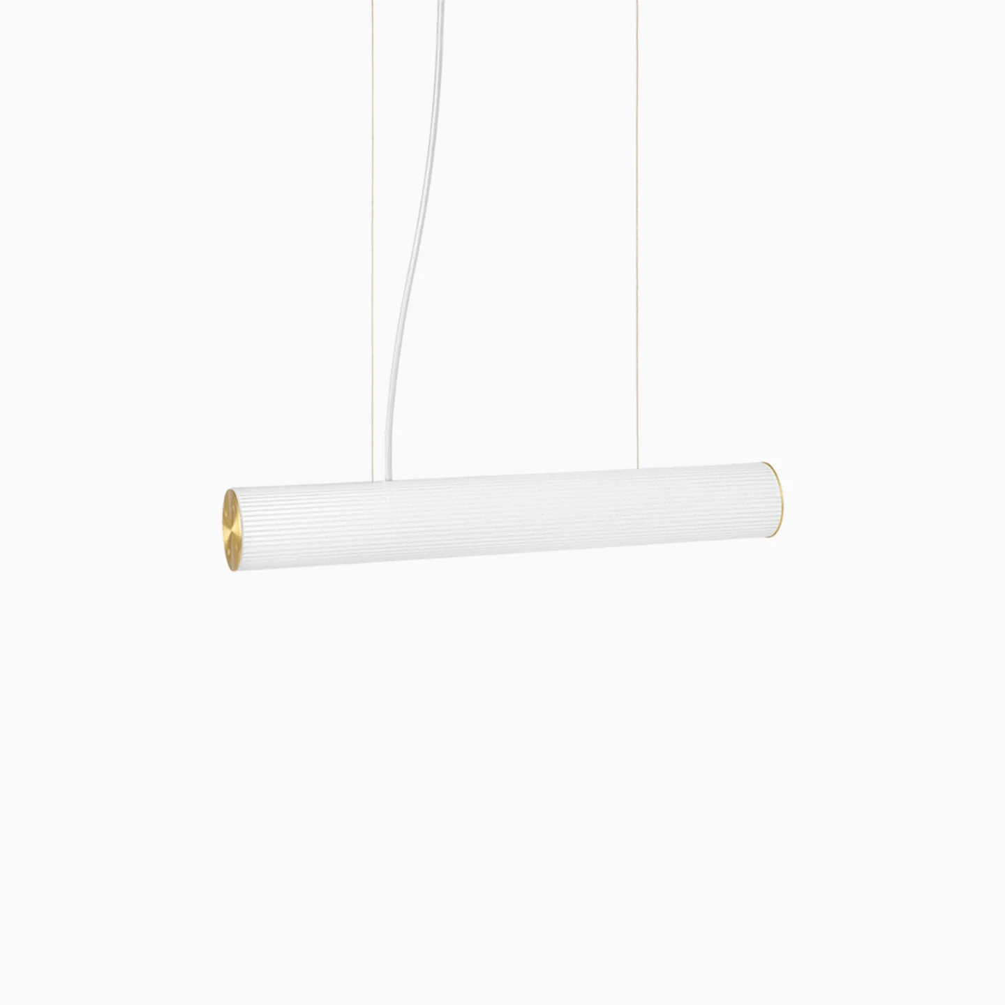 Ferm Living Vuelta Pendant 60 White/Brass