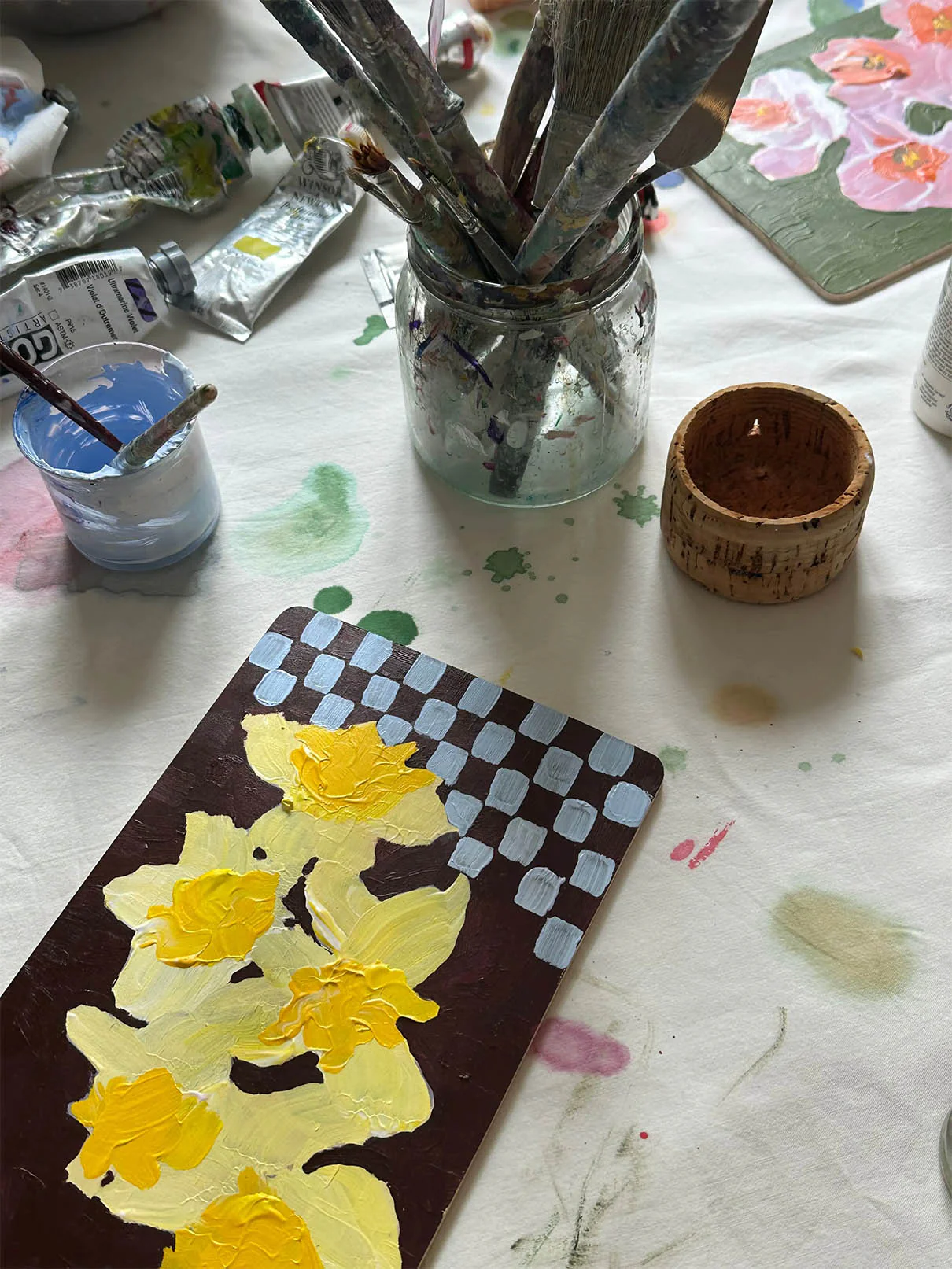 Paper Collective - Flowers with Checks 05 - Image 6