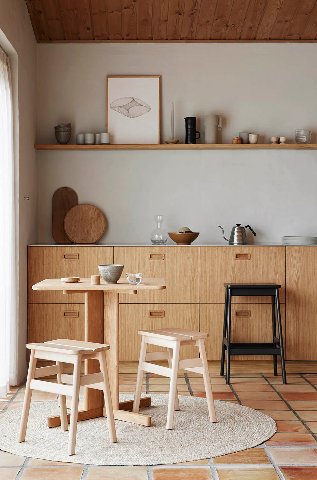 Form & Refine Angle Bar Stool - Image 2