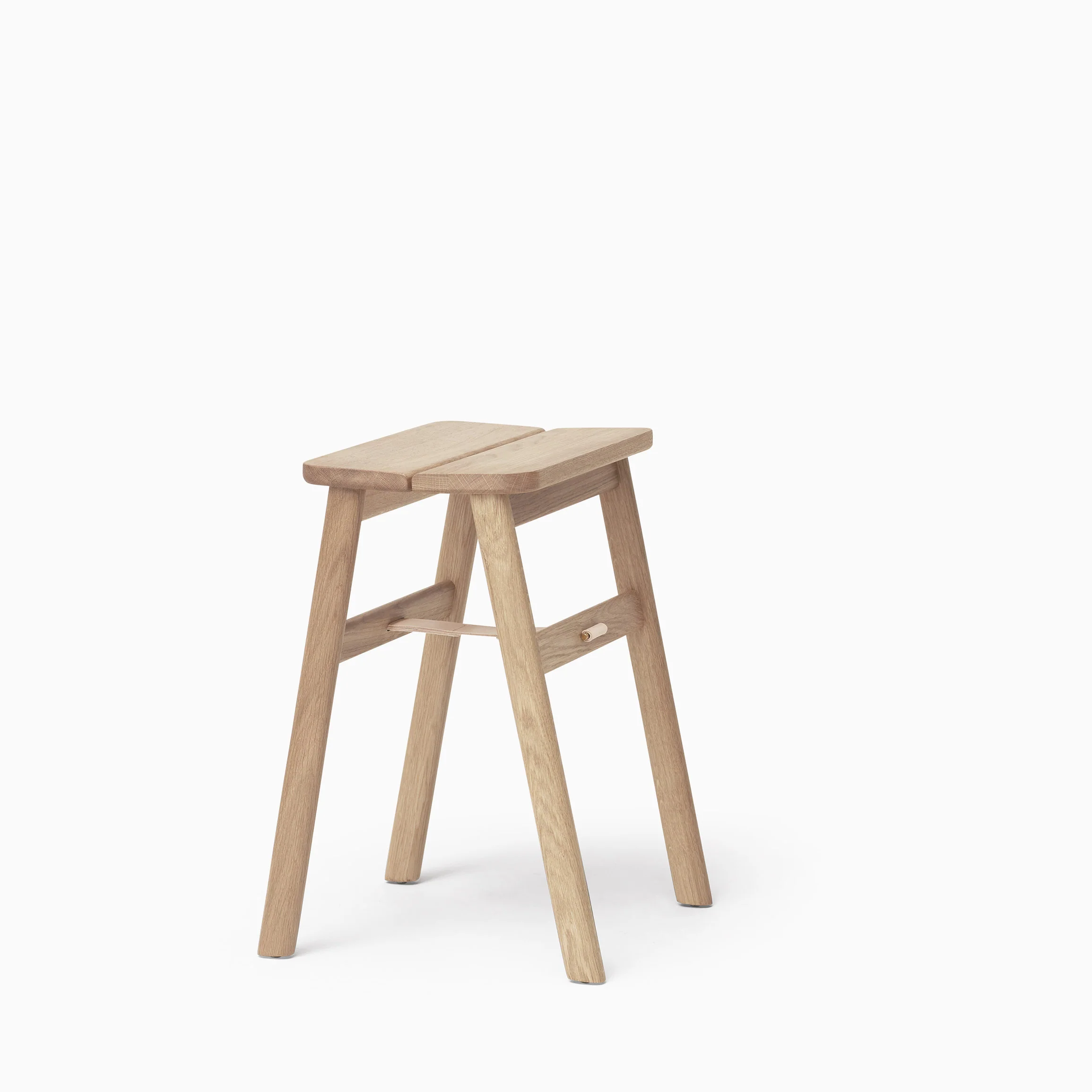 Form & Refine Angle Foldable Stool - Oak - Image 2