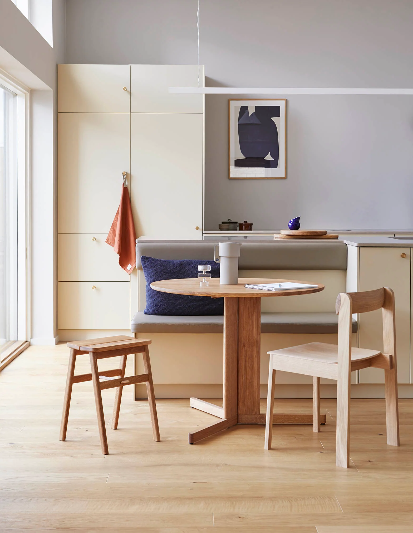 Form & Refine Angle Foldable Stool - Oak - Image 9