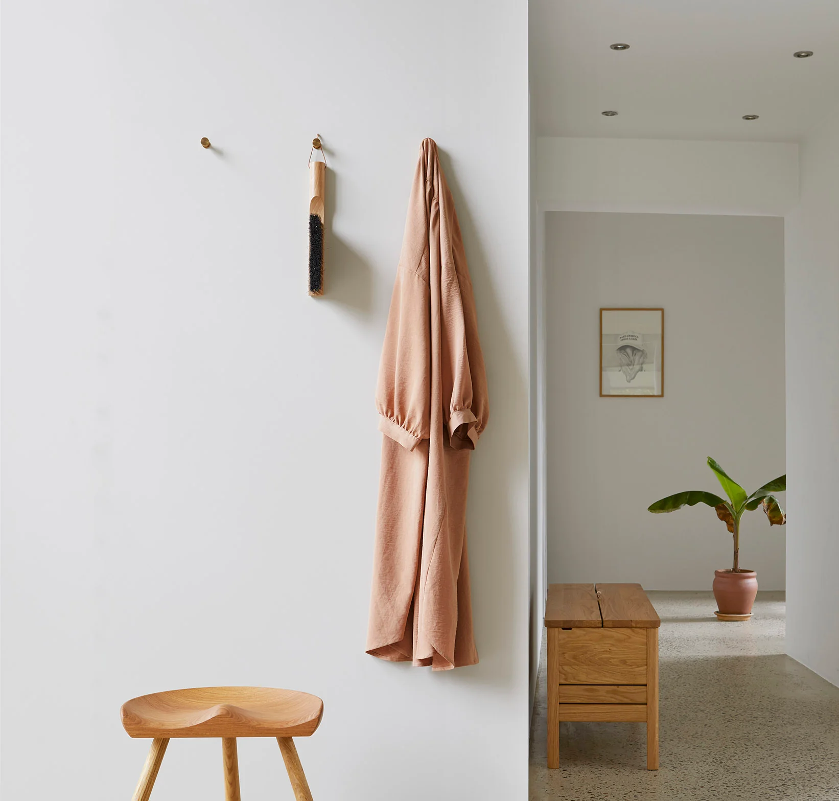 Form & Refine Angle Hook - Brass - Image 4