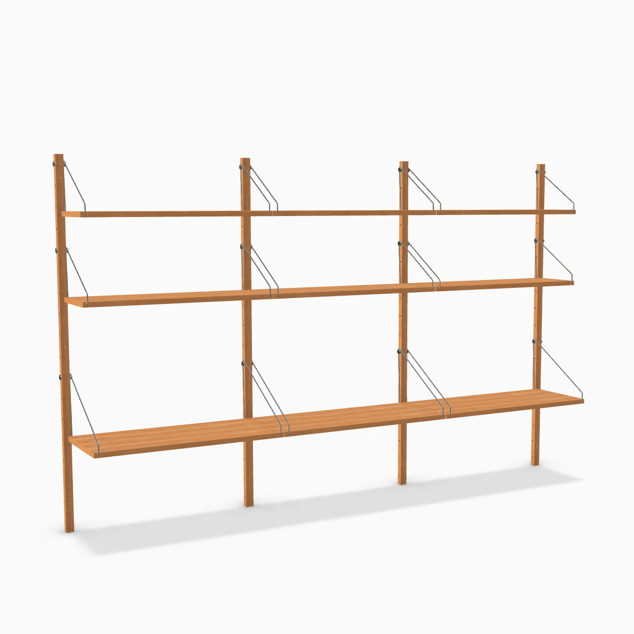 Frama Shelf Library H1148 Triple Section - Configuration 1