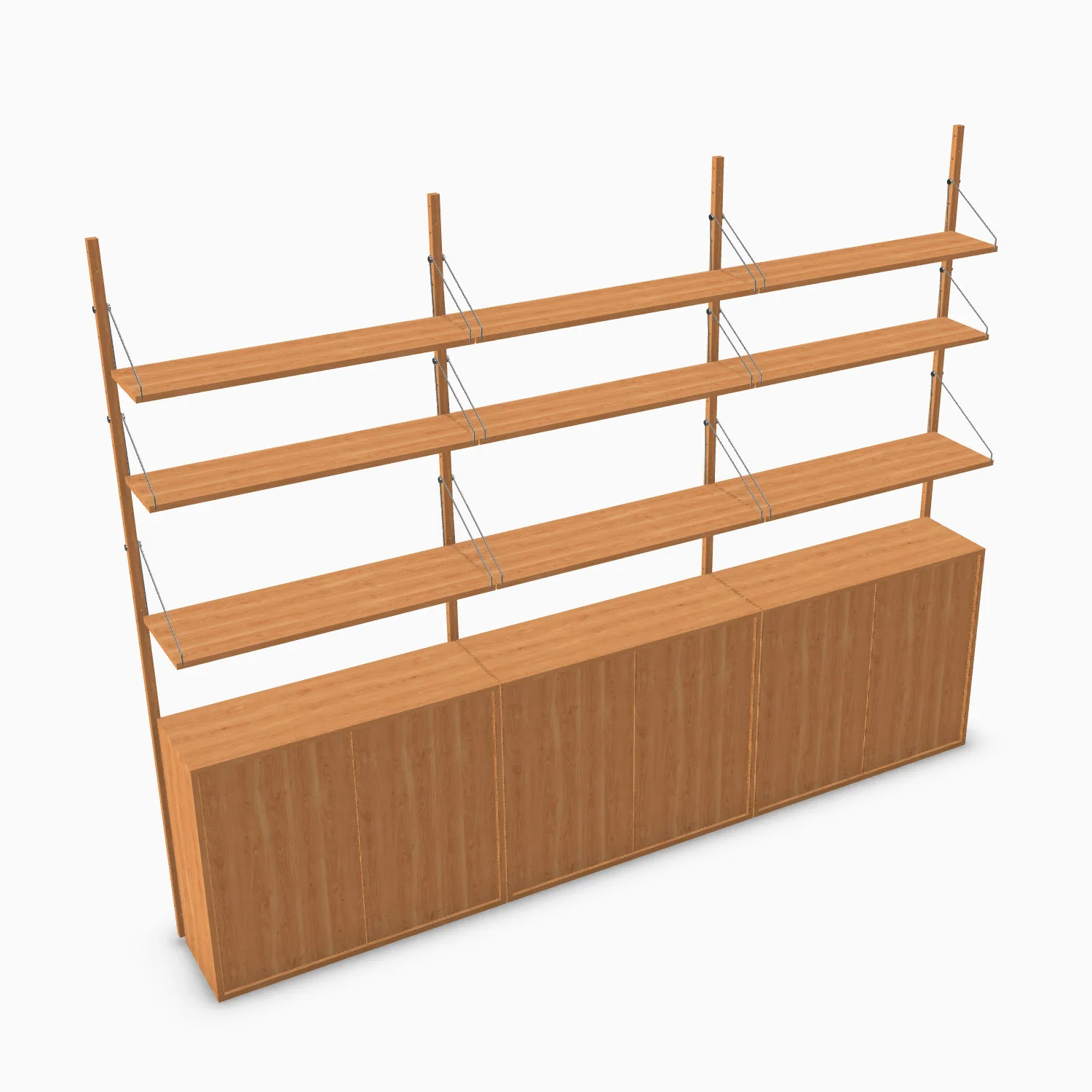 Frama Shelf Library H1187 Triple Section - Configuration 1 - Image 2