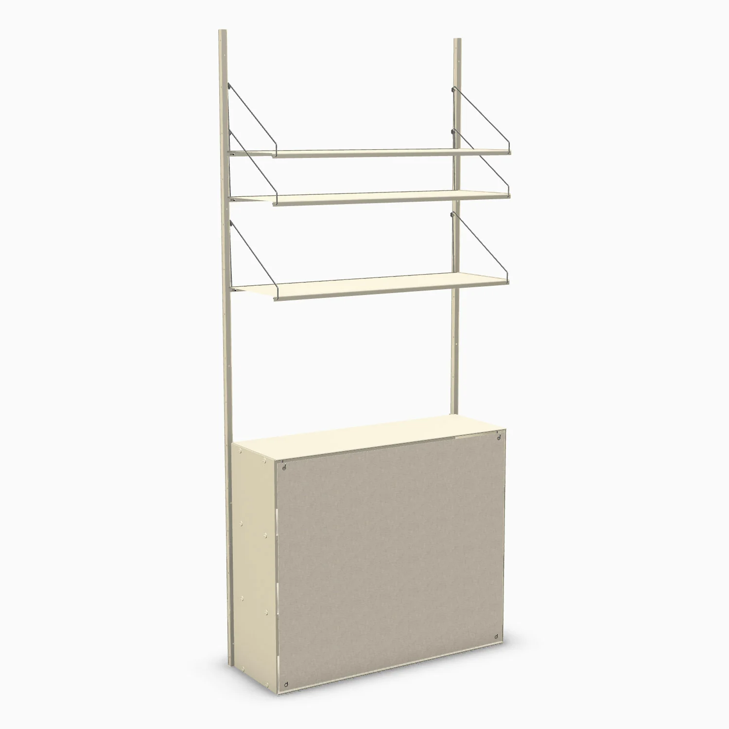 Frama Shelf Library H1852 - Single Section with Cabinet - Image 8