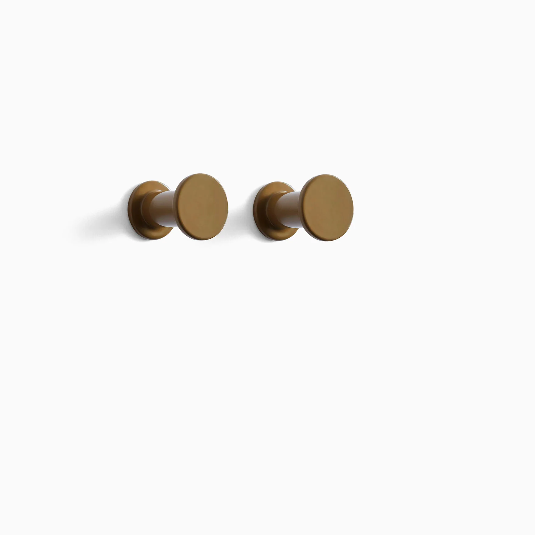 HAY Bolt Hook (Set of 2) - Light Brown