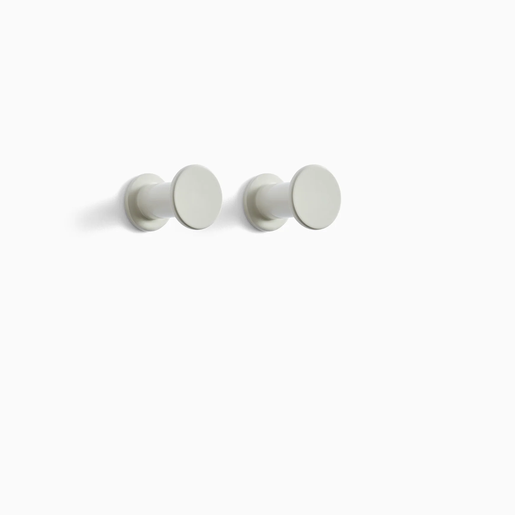 HAY Bolt Hook (Set of 2) - Light Grey