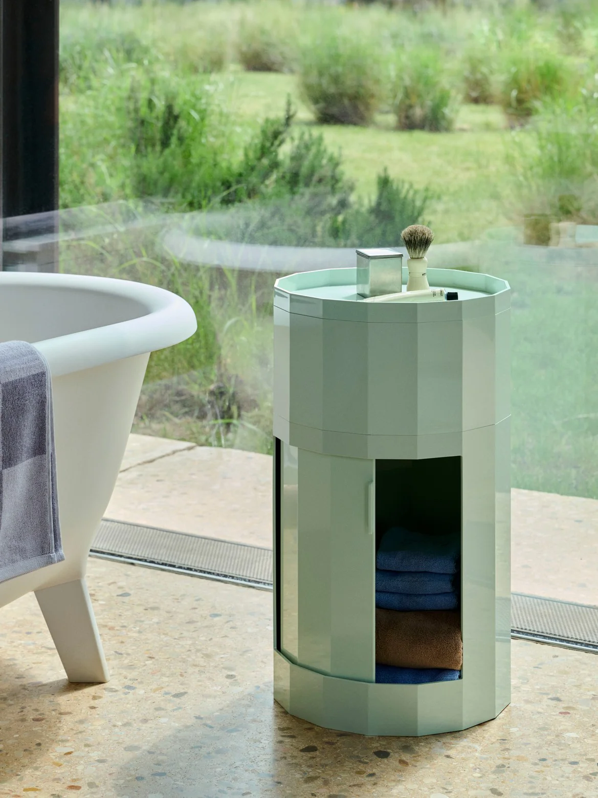 HAY Facet Cabinet 101 - Soft Mint - Image 2