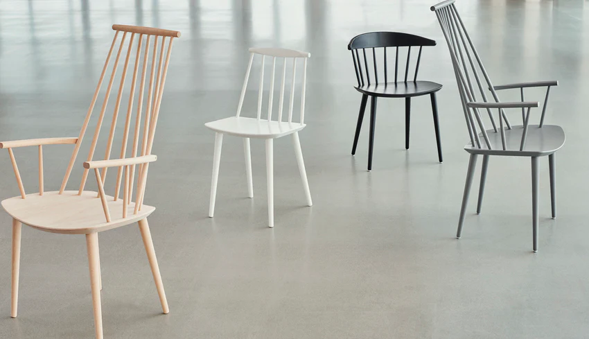 HAY J110 Chair Solid Wood Dining Lounge - Image 12