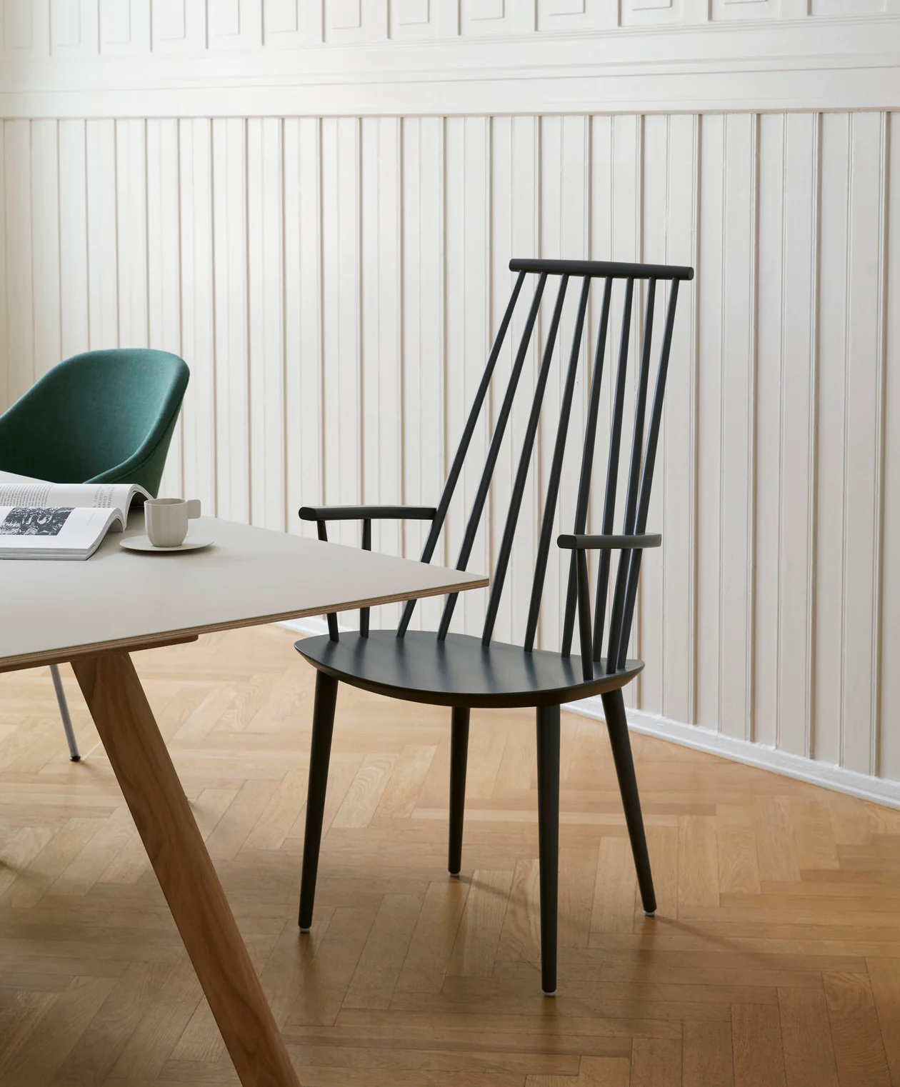 HAY J110 Chair Solid Wood Dining Lounge - Image 5