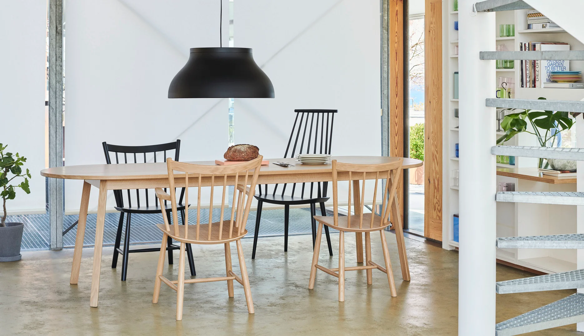 HAY J110 Chair Solid Wood Dining Lounge - Image 6