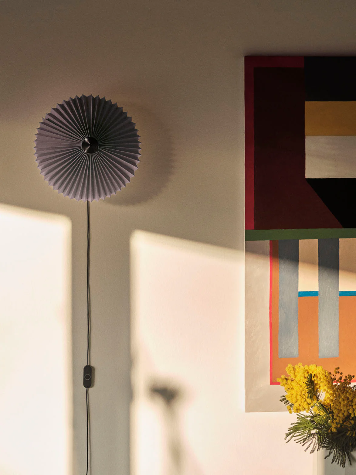 HAY Matin Wall Lamp 38cm - Lavender - Image 2