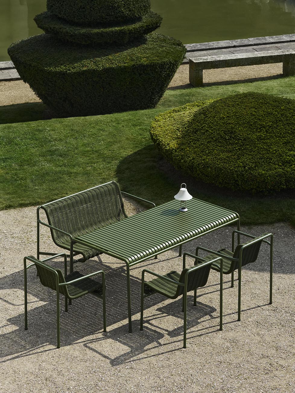 HAY Palissade Cord Dining Bench - Image 9