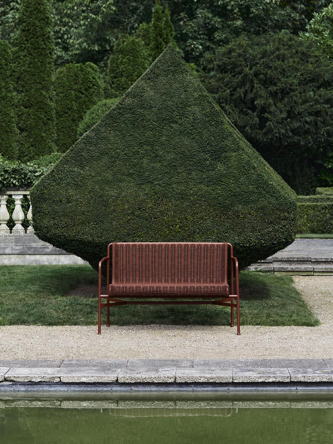 HAY Palissade Cord Dining Bench - Image 7