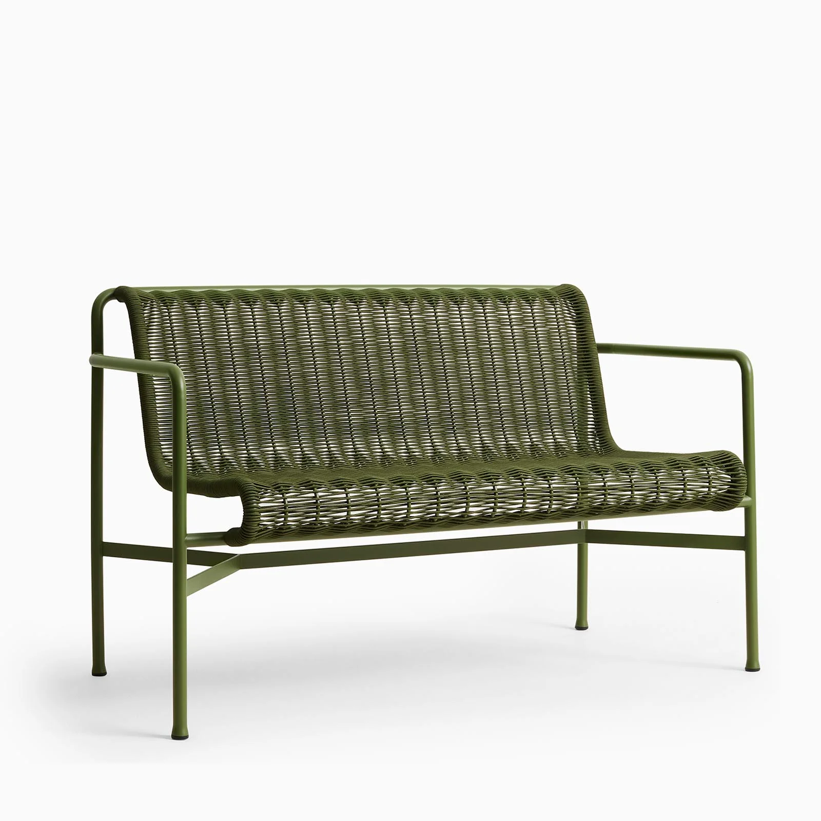 HAY Palissade Cord Dining Bench - Image 8