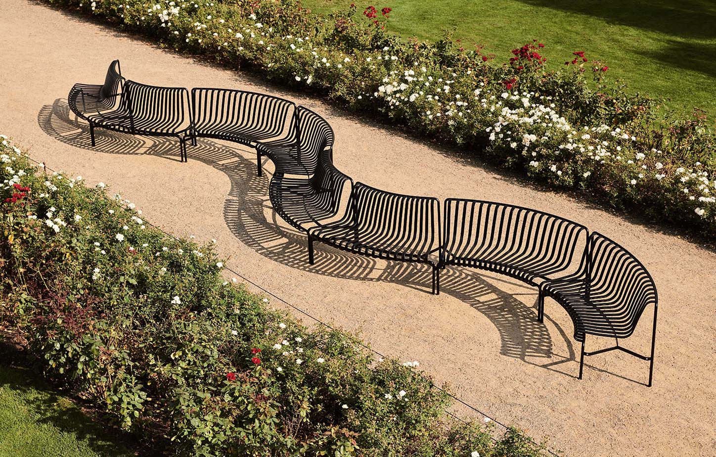 HAY Palissade Park Dining Bench In - Image 4