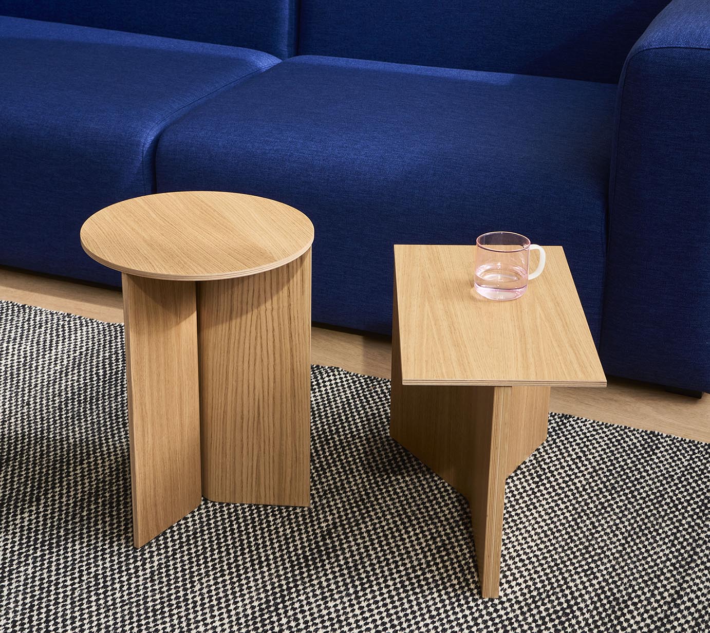 HAY Slit Table Wood High - Image 4