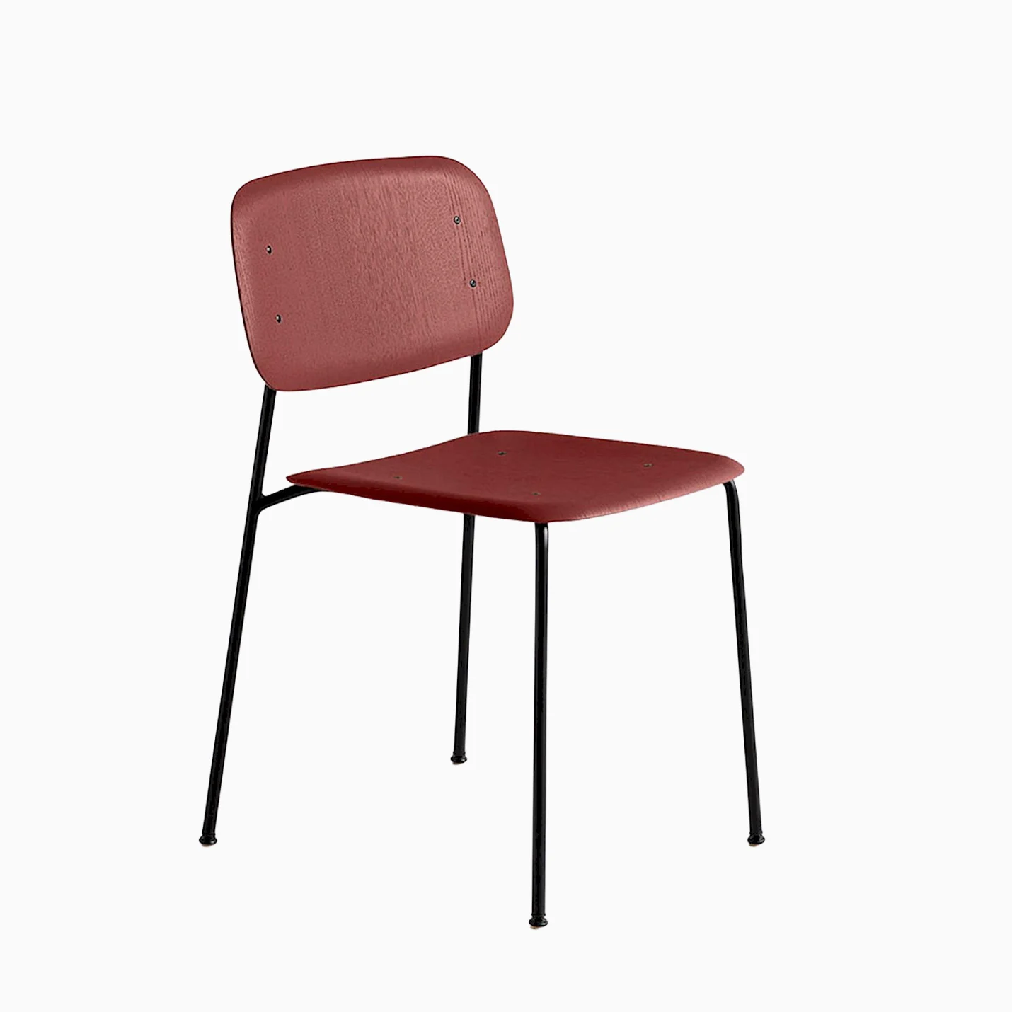 HAY Soft Edge 40 Wooden Chair with Steel Base - Image 15