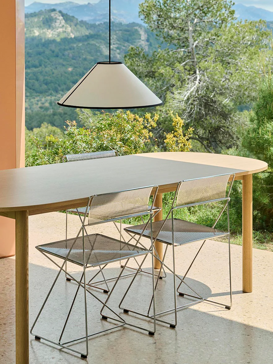 HAY X Line Chair - Galvanized - Image 2