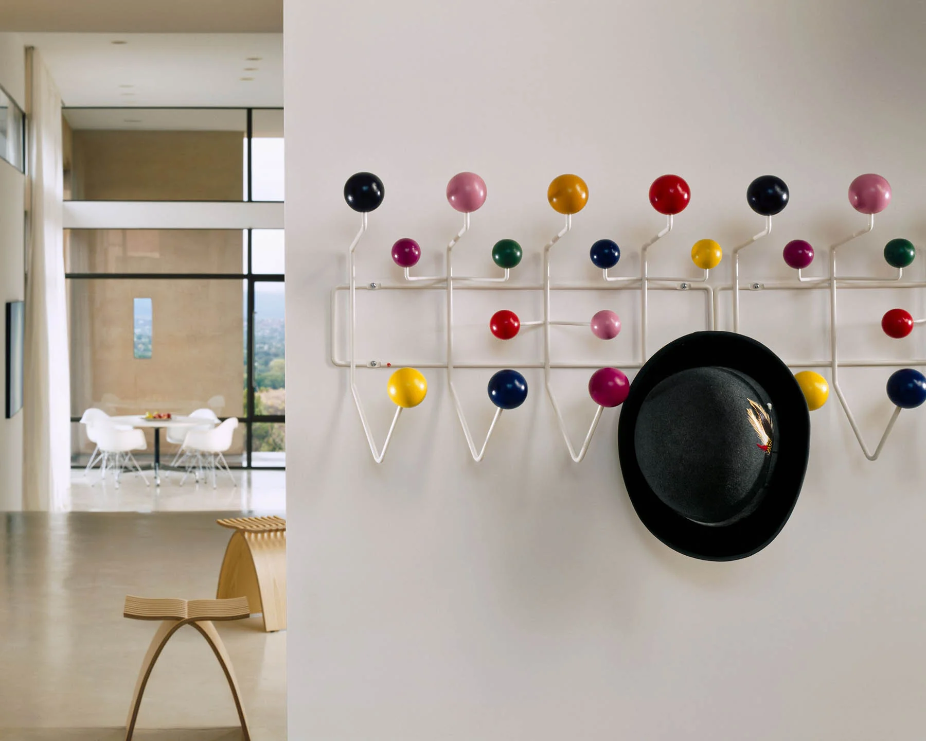 Herman Miller Eames Hang-It-All - Multi Coloured/White - Image 2
