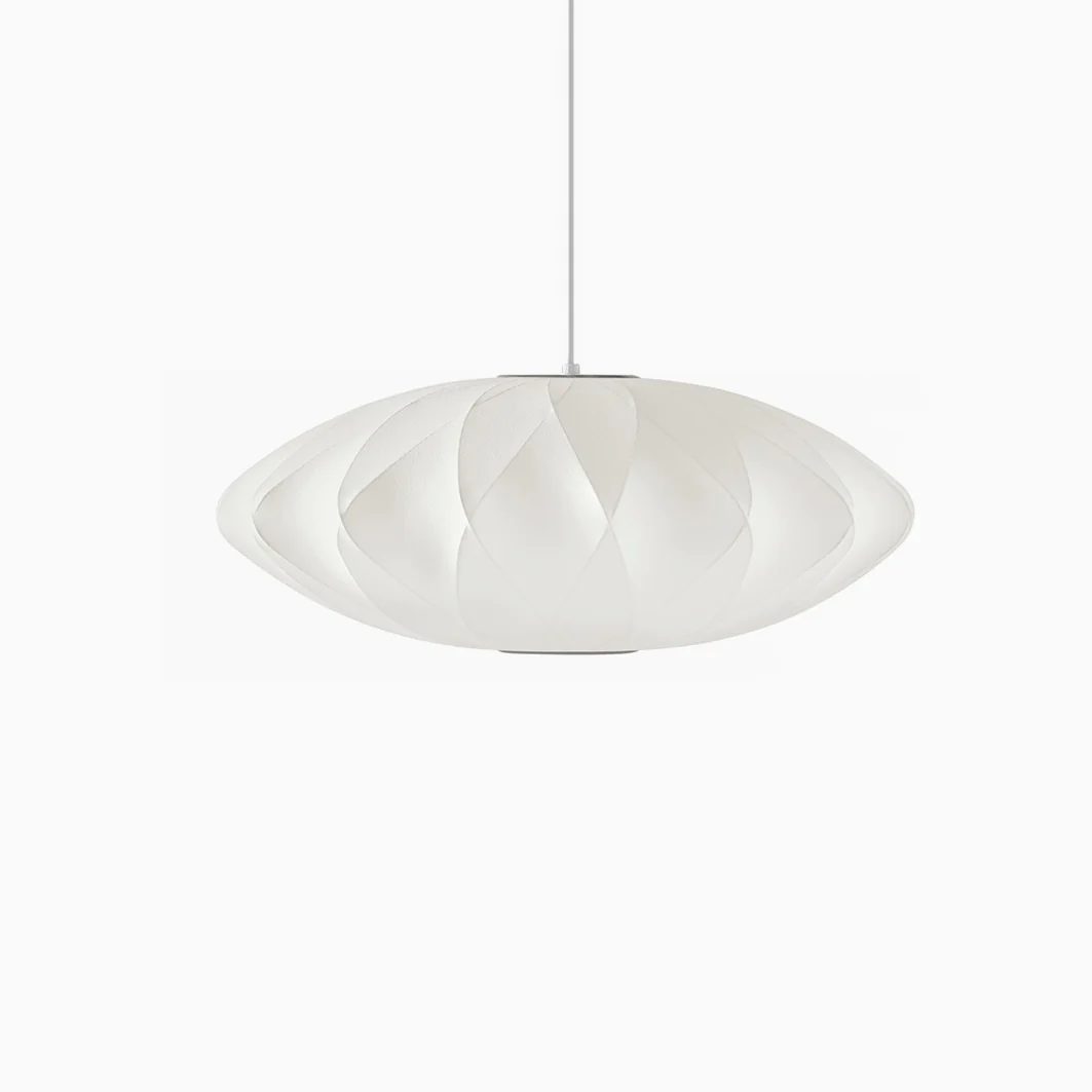 Herman Miller Nelson Saucer Crisscross Bubble Pendant Lamp