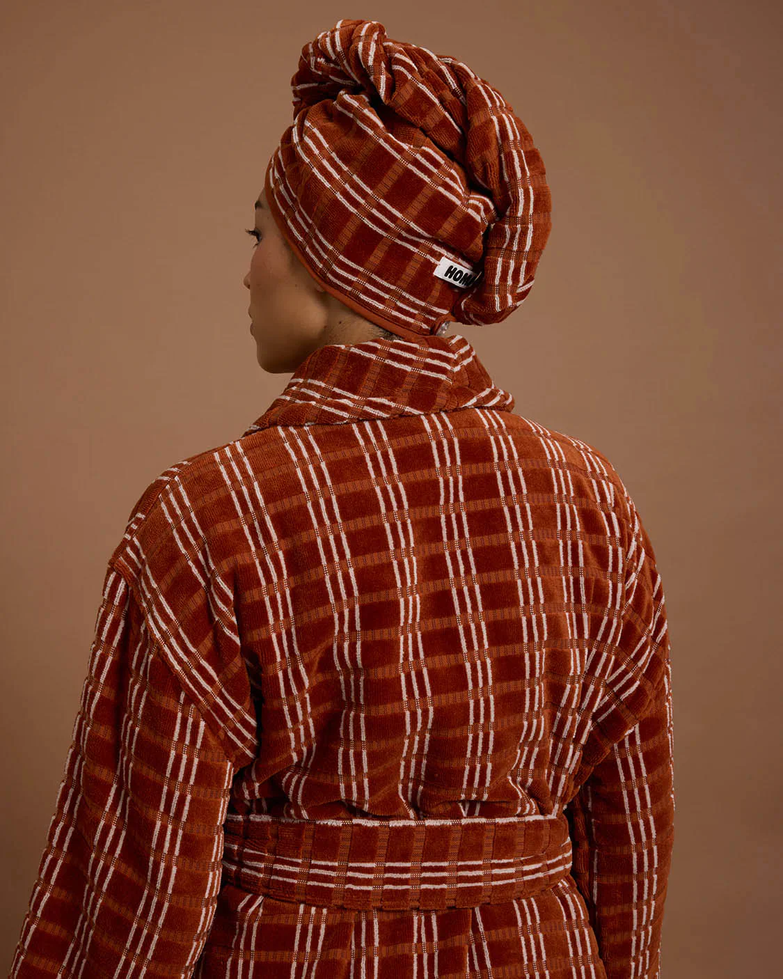Hommey Hair Wrap - Terracotta - Image 4