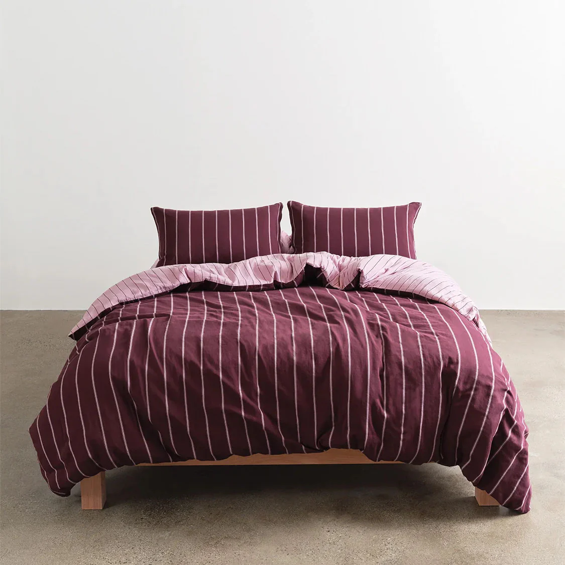 Hommey Quilt Cover - Mulberry / Aster - Image 11