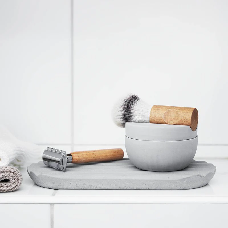 Iris Hantverk Concrete Tray Oval - Image 2