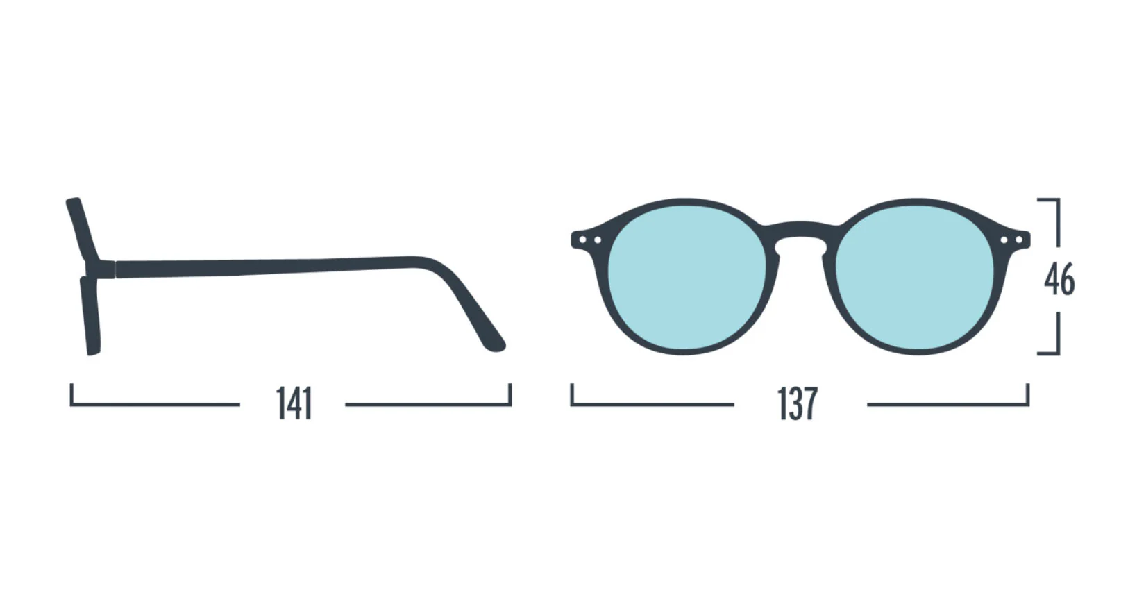 Izipizi Reading Glasses #D - Image 3