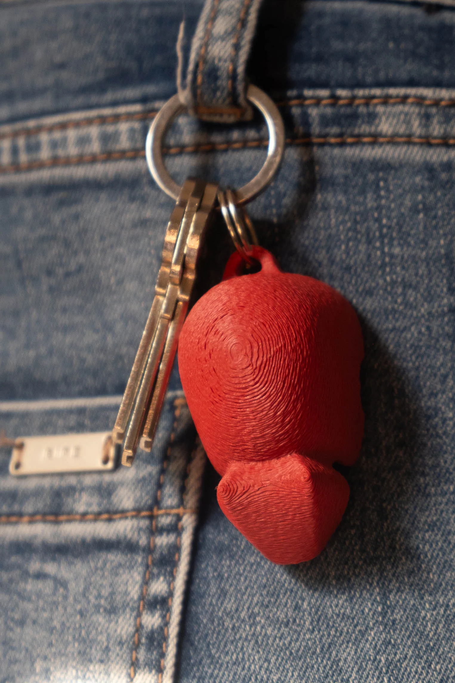 Jack Flanagan Mini Wisdom Wombat Keychain - Image 3