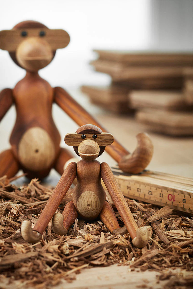 Kay Bojesen Monkey Mini - Teak/Limba - Image 2