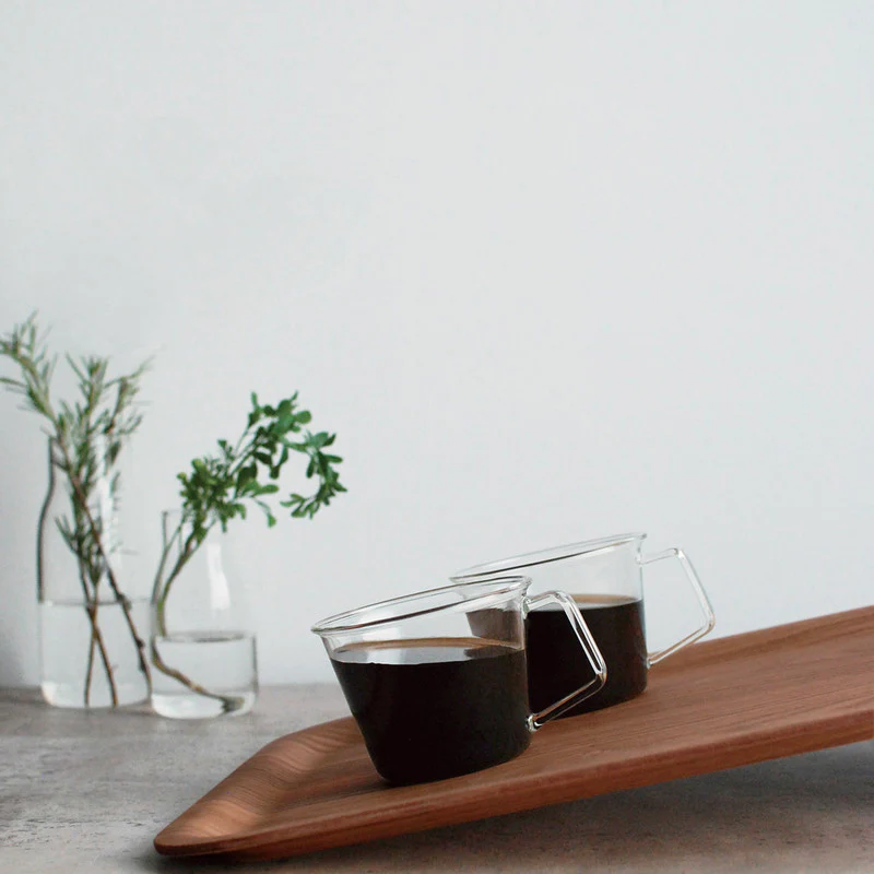 Kinto Serving Tray Large - Teak - Image 2
