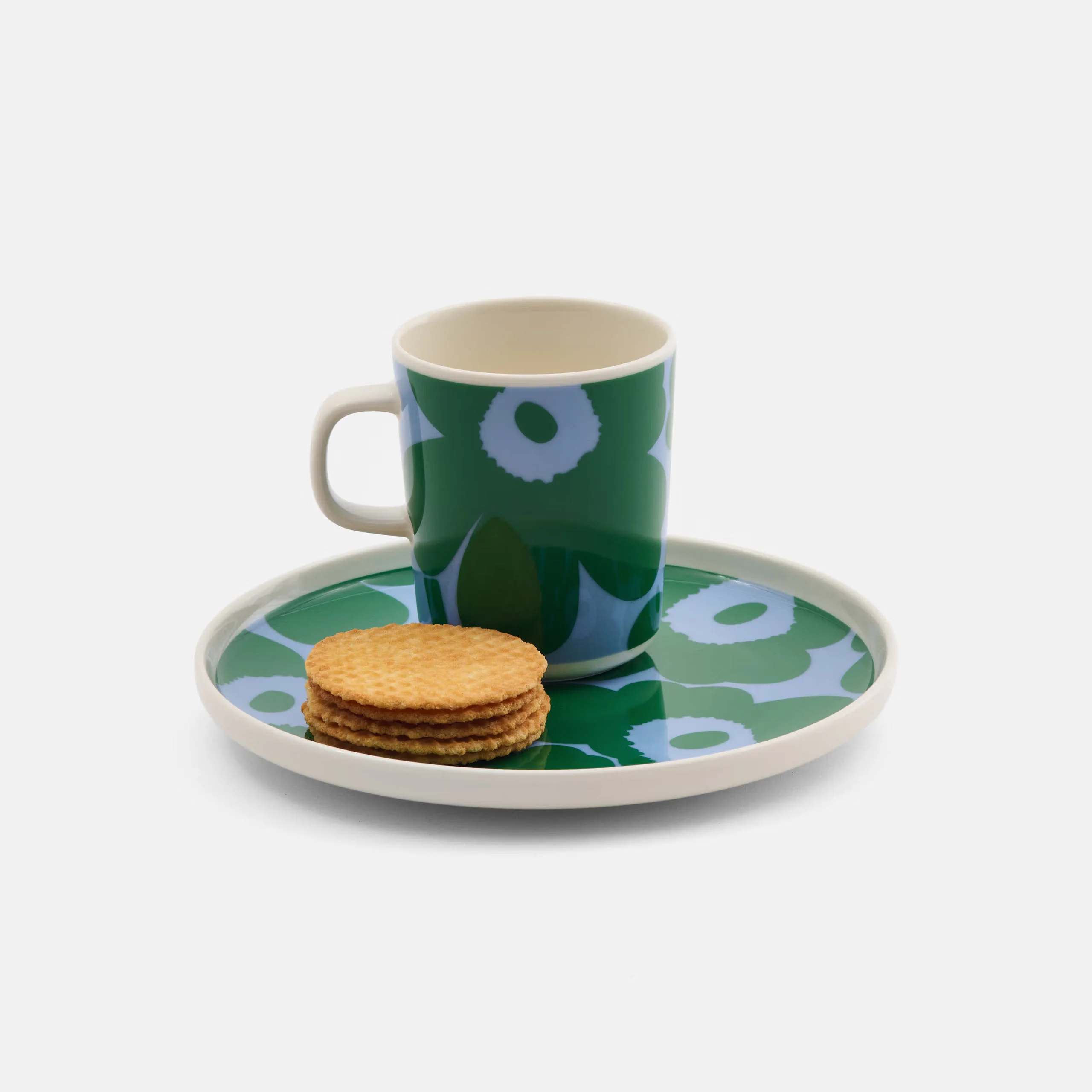 Marimekko Oiva / Unikko Mug 250ml - Image 4