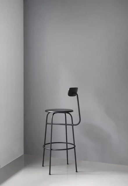 Audo Copenhagen Afteroom Bar or Counter Chair Black - Image 7