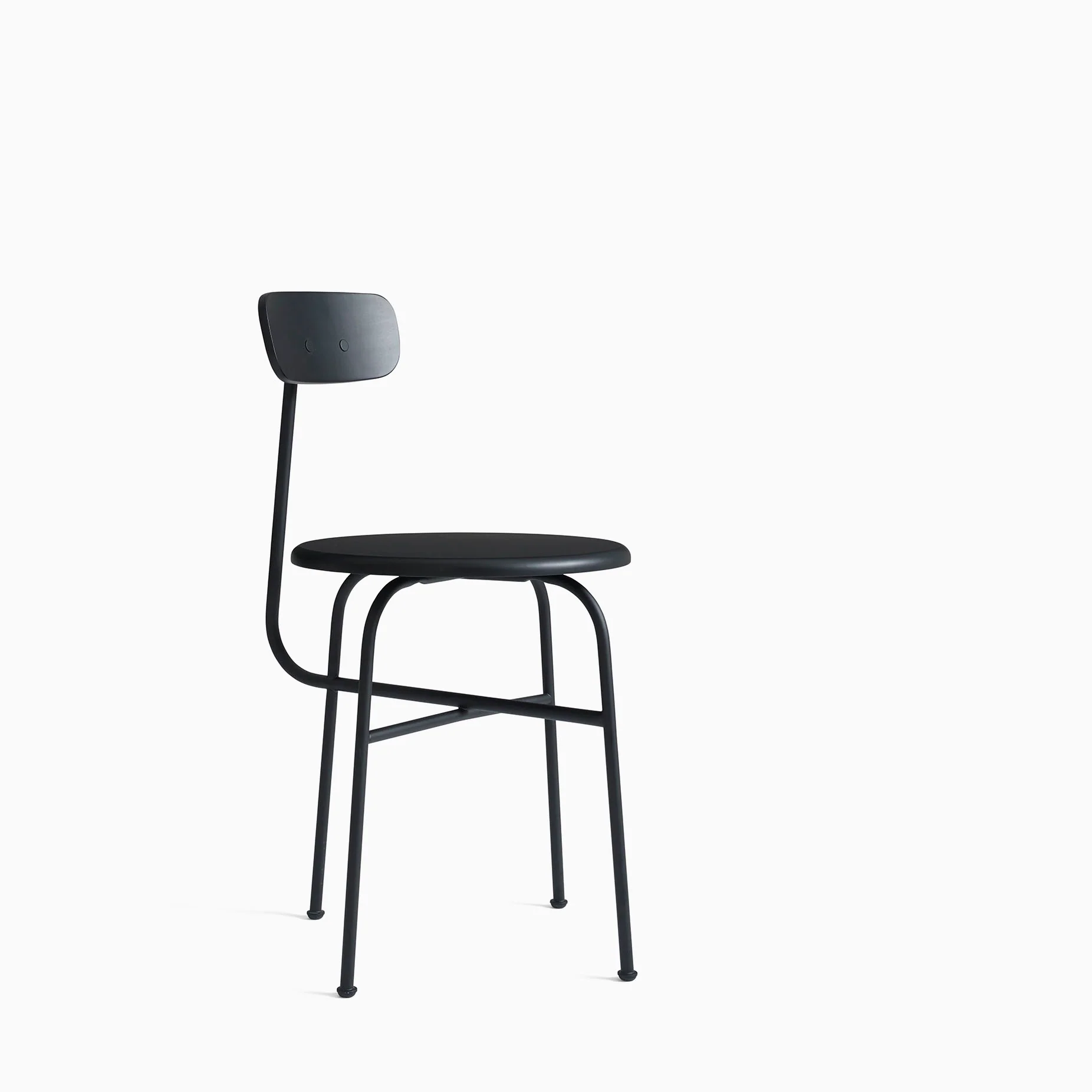 Audo Copenhagen Afteroom Dining Chair 4 Black - Image 3