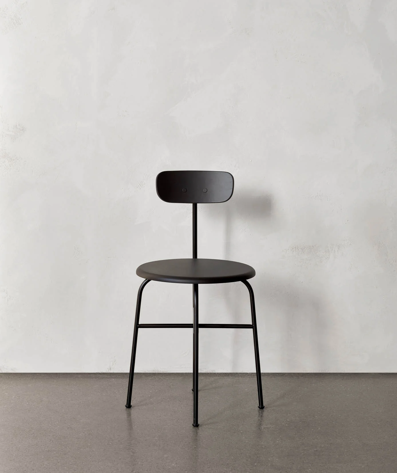 Audo Copenhagen Afteroom Dining Chair 4 Black - Image 4